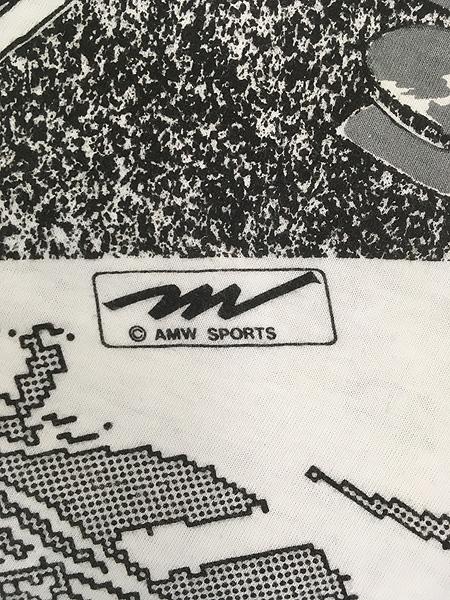 古着 90s Los Angeles Raiders レイダース 豪華 オールオーバー T