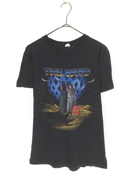 古着 80s USA製 The Who 「Not To Be Taken Away Tour 82」 ツアー ロック バンド Tシャツ M