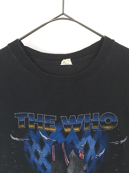 古着 80s USA製 The Who 「Not To Be Taken Away Tour 82」 ツアー ロック バンド Tシャツ M
