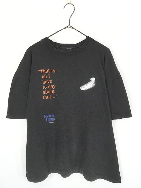 古着 90s Forrest Gump 「That is all I have to say about that...」 名言 映画 ムービー Tシャツ XL位