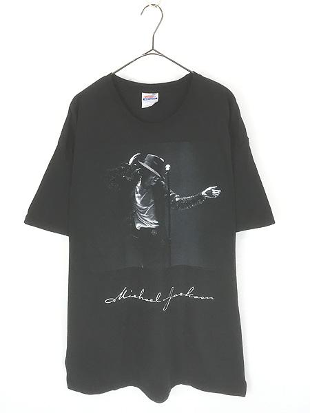 古着 00s Michael Jackson フォト アート ポップ ミュージック Tシャツ XL