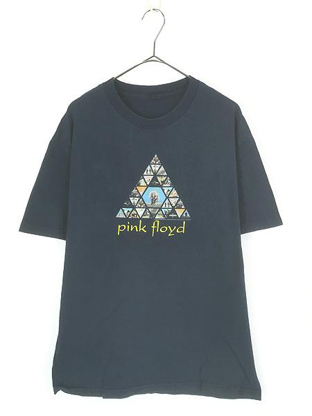 古着 00s Pink Floyd グラフィック プログレ ロック バンド タイダイ Ｔシャツ XL位