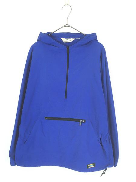 古着 90s LL Bean 山タグ カタディンタグ プルオーバー ナイロン アノラック パーカー ジャケット XL位