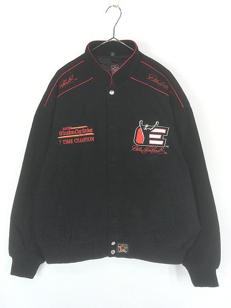 古着 90s JH Design No3 「Dale Earnhardt」 Winston Cup チャンピオン 記念 レーシング ジャケット XL 古着