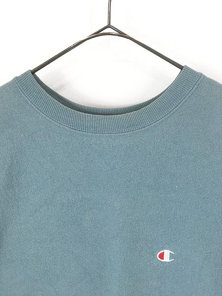 古着 90s USA製 Champion Reverse Weave ワンポイント リバース