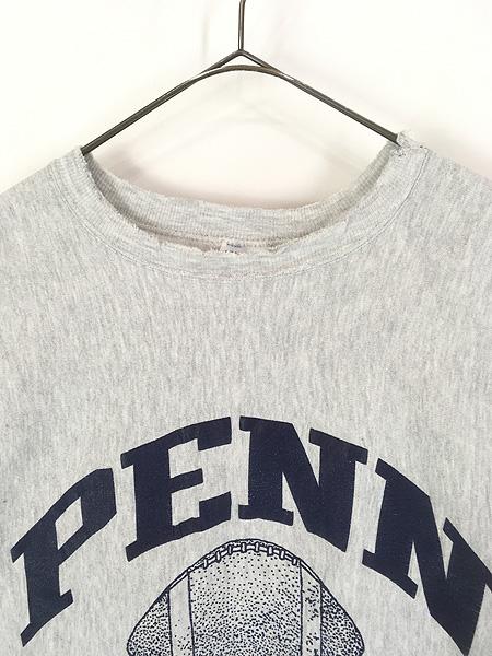 古着 90s USA製 Champion Reverse Weave PENN 「P」 BIG アルファベット 3段 カレッジ リバース スウェット L 古着 古着 90s USA製 Champion Reverse Weave PENN 「P」 BIG