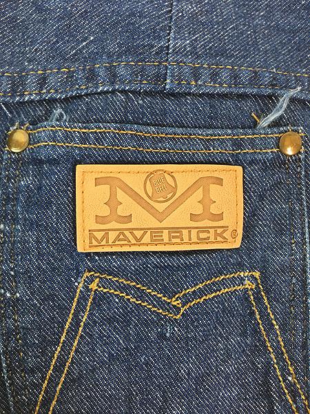 レディース 古着 60s USA製 Blue Bell MAVERICK インディゴ デニム