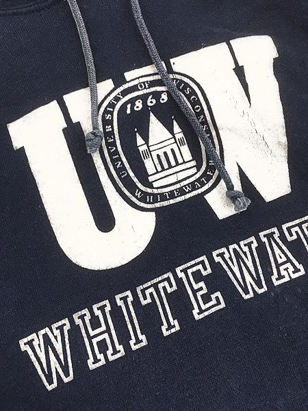 レディース 古着 80s USA製 Champion Wisconsin 「WHITE WATER