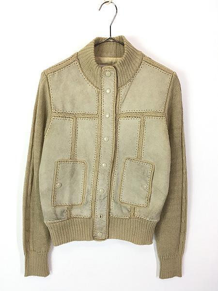 な*様 【最終値下げ】レザー カーディガン 90s 古着 vintage な*様 【最終値下げ】レザー カーディガン 90s 古着 vintage