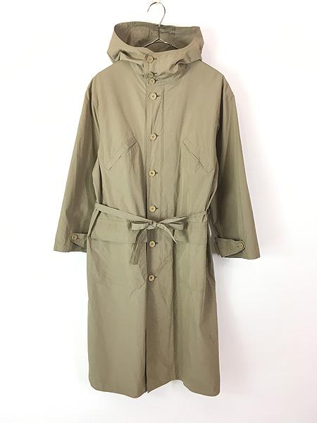レディース 古着 90s 日本製 Ralph Lauren フーディー スプリング ドロスト コート M位 古着