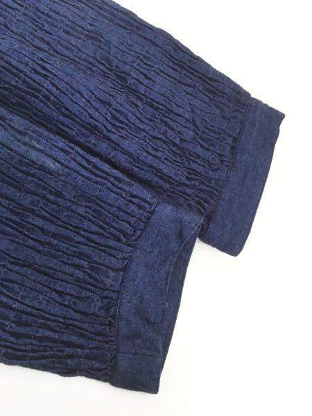 レディース 古着 80s USA製 BIS 濃紺 デニム ダンガリー シャーリング