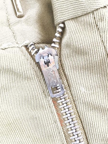 レディース 古着 70s 米軍 US ARMY 「Type-1 Class-1」 ミリタリー 8.2oz コットン チノ パンツ チノパン ストレート W28 L30