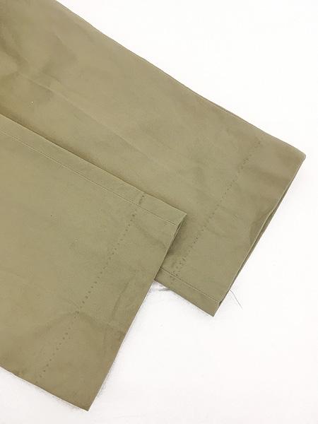 レディース 古着 70s 米軍 US ARMY 「Type-1 Class-1」 ミリタリー 8.2oz コットン チノ パンツ チノパン ストレート W28 L30