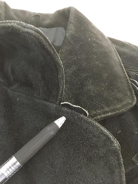 レディース 古着 80s the American Line by STEFANO 本革 スエード