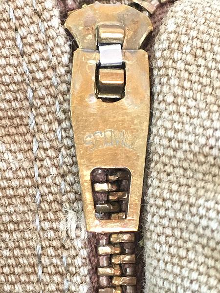 古着 70s USA製 Carhartt ブラウン ダック Wニー ペインター ワーク