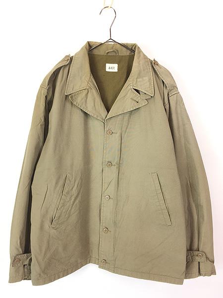 古着 米軍 US ARMY タイプ WW2 M-41 M-1941 チンスト 開襟 ミリタリー フィールド ジャケット 44R