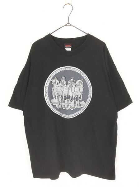 古着 90s HIGH LANDER ハイランダー 「100th」 悪魔の戦士 映画 ムービー Tシャツ XL 着