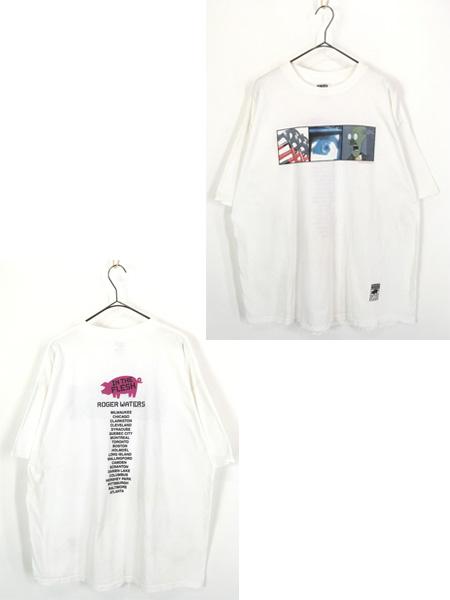 古着 90s Roger Waters 「In the Flesh」 ツアー ロック ミュージック Tシャツ XL