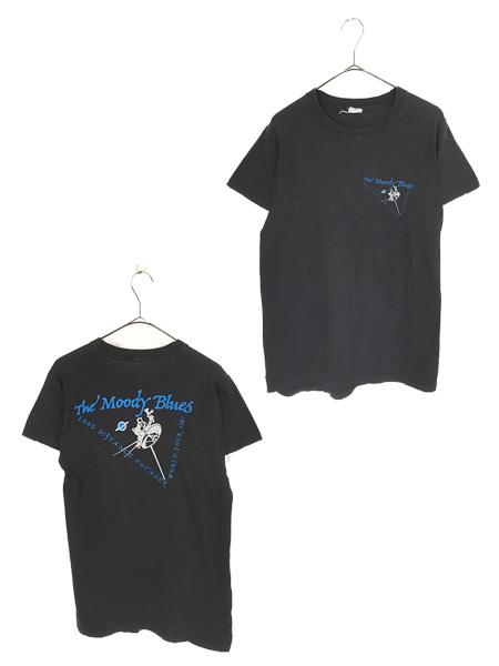 古着 80s The Moody Blues 「Long Distance Voyager World Tour 1981」 ツアー プログレ ロック バンド Tシャツ L位