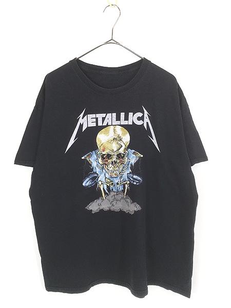 古着 00s LLICA × Pushead 「soon you'll please their appetite」 ドリス ヘヴィ メタル ロック バンド Ｔシャツ XL位