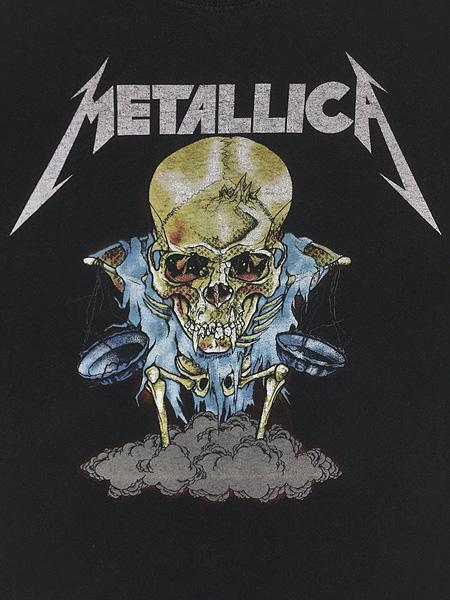 古着 00s LLICA × Pushead 「soon you'll please their appetite」 ドリス ヘヴィ メタル ロック バンド Ｔシャツ XL位 古着 00s METALLICA × Pushead 「soon you'll please their appetite