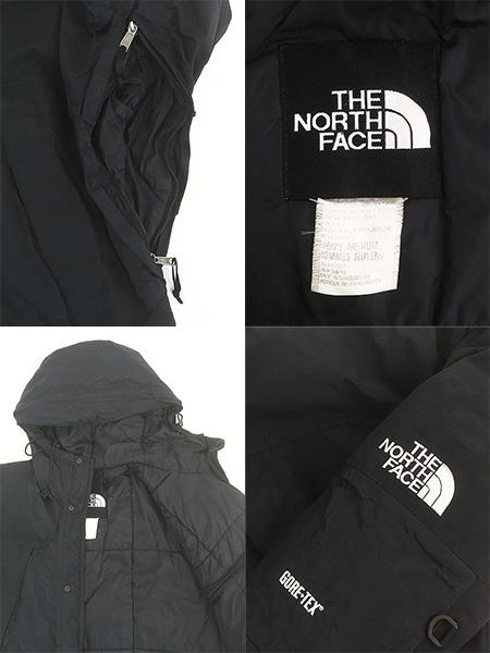 古着 90s TNF The North Face 「GORE TEX」 ゴア ナイロン パデット ジャケット パーカー ブラック M 古着 90s TNF The North Face 「GORE TEX」 ゴア ナイロン パデット