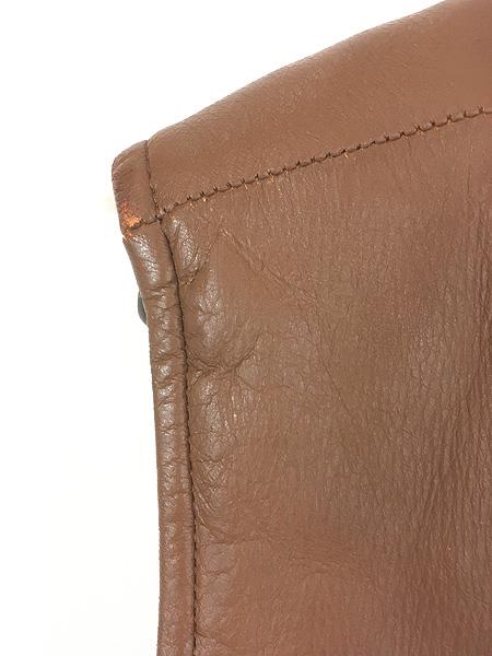 古着 80s USA製 W.B.PLACE & Co. ボア フリース ライナー 本革 レザー スポーツ ベスト 48