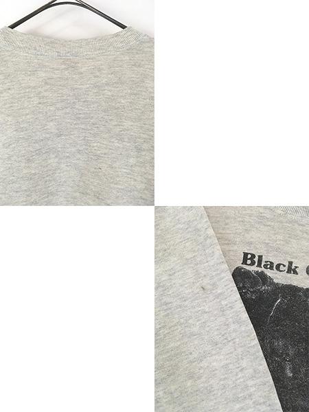 古着 80-90s USA製 犬 ブラック チャウチャウ アニマル スウェット