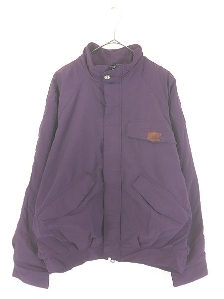 古着 90s USA製 WoolRich 「GORE-TEX」 ソリッド ナイロン ゴア ジャケット ブルゾン M