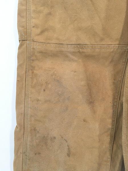 古着 80s- USA製 Carhartt BRN ブラウン ダック Wニー ワーク