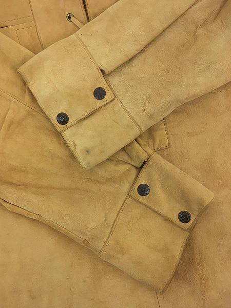 古着 70s Head Northwest 本革 ヌバック スエード レザー レースアップ