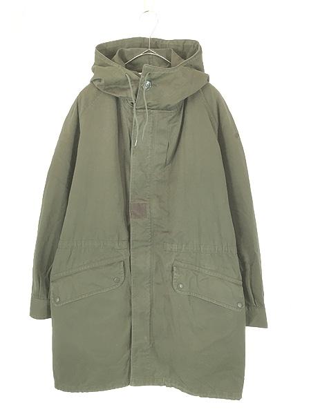 古着 80s フランス軍 M64 「ARMEE FRANCAISE」 ミリタリー コットンツイル フィールド モッズ コート パーカー ライナー付 92C