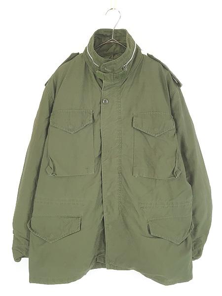 古着 60s 米軍 US M-65 2nd アルミジップ ミリタリー フィールド ジャケット M-R