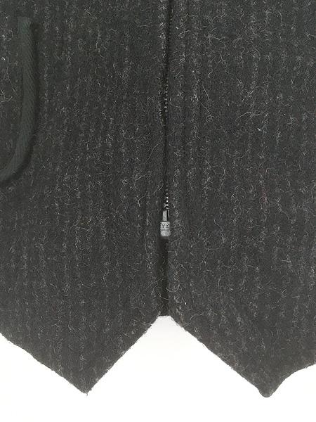 古着 00s WoolRich ごま塩 ソルト&ペッパー ストライプ ウール