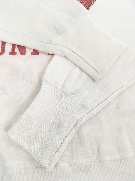 古着 60s WESTERN RESERVE 3段 カレッジ プリント 100% コットン