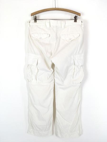 古着 Polo Ralph Lauren 「RL 76105 X」 ミリタリー タイプ ホワイト カーゴ パンツ W34 L29 古着 Polo Ralph Lauren 「RL 76105 X」 ミリタリー タイプ ホワイト