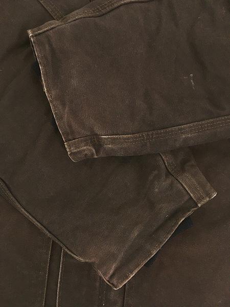 古着 10s Carhartt DKB ダークブラウン ダック パデット
