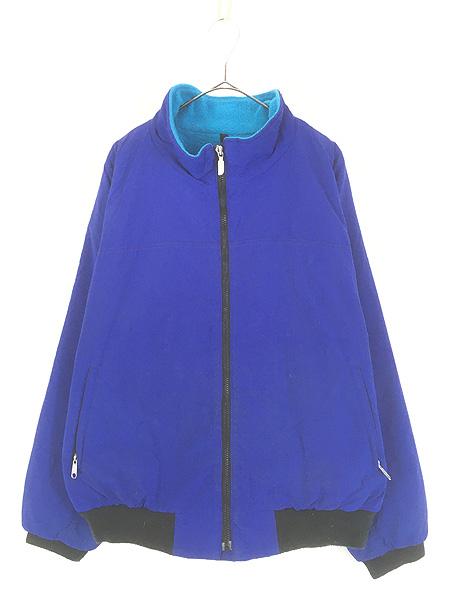 古着 90s USA製 TNF The North Face シェルド フリース ジャケット ブルゾン XL