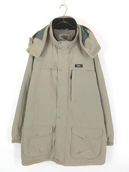 古着 80s LL Bean 山タグ パデット マウンテン パーカー コート マウンパ XL