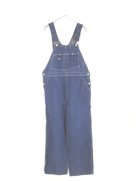 OshKosh B'Gosh サロペット オーバーオール　ビンテージ　USA 80s USA製 OSHKOSH B\u0027GOSH 働く車 総柄 プリント コーデュロイ