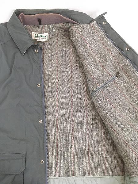 古着 80s USA製 LL Bean 名作 チンスト ウール ライナー パデッド
