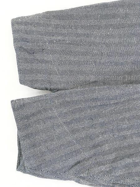 古着 60s Wrangler BLUE BELL 斜めベル ヘリンボーン デニム ワーク