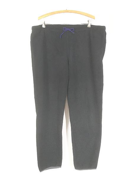 古着 16s Patagonia スナップT シンチラ フリース イージー パンツ ブラック XL