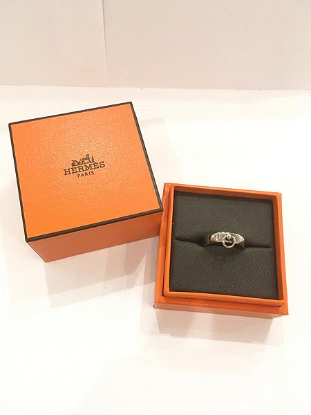 雑貨 古着 France製 Hermes Collier d’Ancre コリエドアン リング 指輪 シルバー925 18号