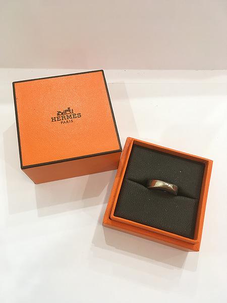 雑貨 古着 Hermes Medor メドール スタッブ リング 指輪 貴重!! シルバー925 12号