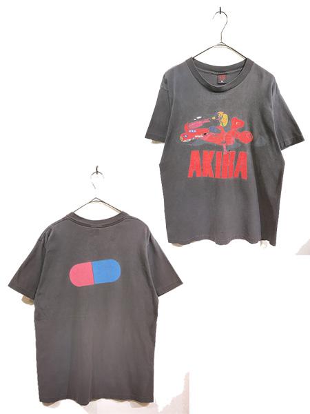 古着 90s USA製 AKIRA アキラ カプセル TV アニメ 逆輸入 Tシャツ M