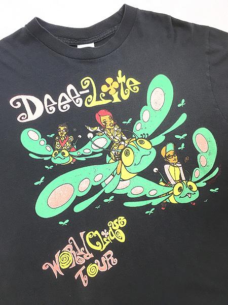 古着 90s USA製 Deee-Lite 「World Clique Tour」 テイ トウワ ハウス