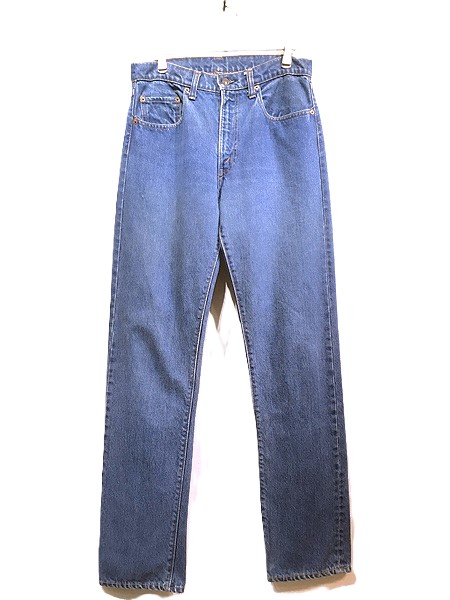 古着 70s Levi's 505-0217 シングル 「66前期」 濃紺 インディゴ デニム パンツ ジーンズ スリム W30 L32
