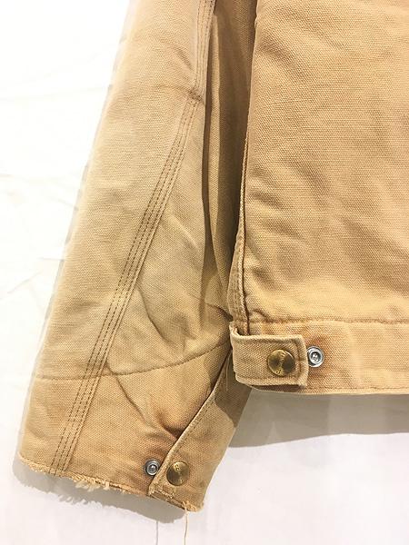 古着 80s- Carhartt レッド キルティング ライナー フェード ブラウン