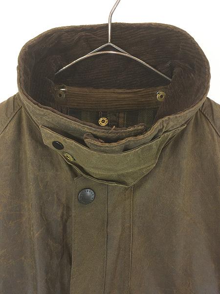 古着 70-80s 英国製 Barbour 1ワラント 「Solway Zipper」 オイルド 古着 70-80s 英国製 Barbour 1ワラント 「Solway Zipper」 オイルド